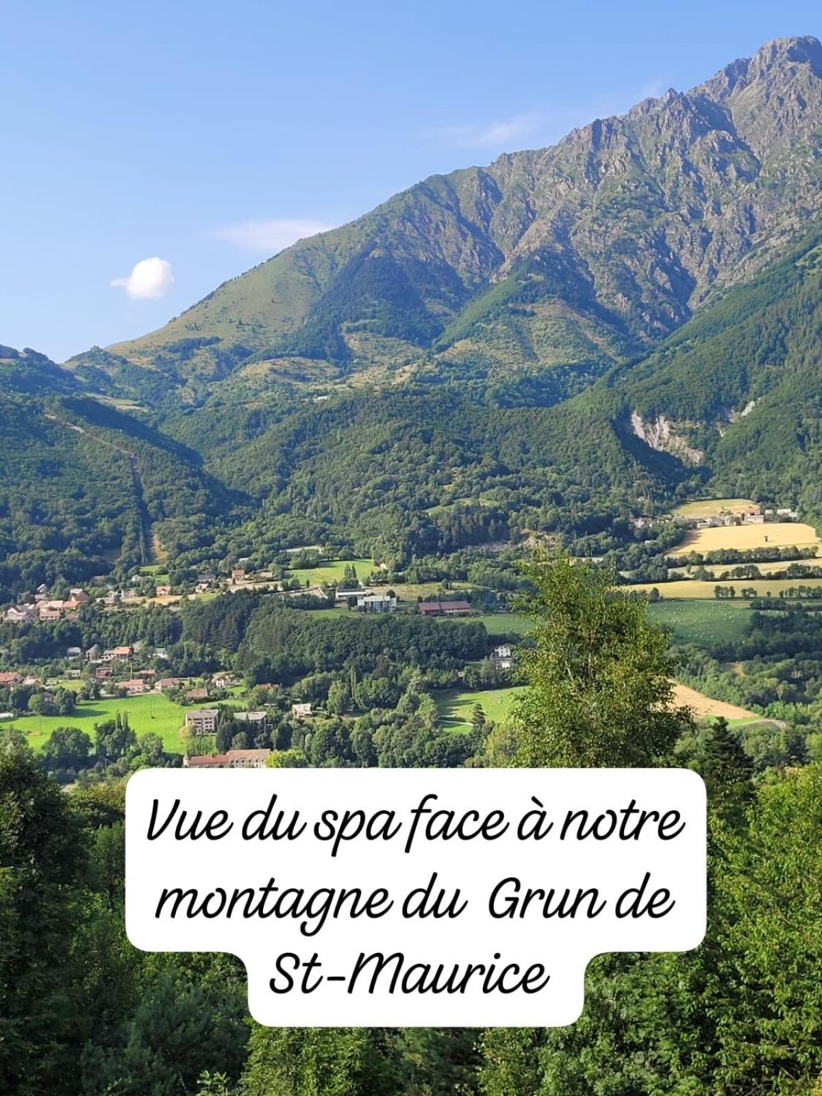 Les Clarines Perceneige - Chambre D'Hotes Vue Sur Montagne & Spa Saint-Jacques-en-Valgodemard Exterior photo